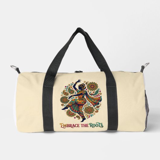 Umarmt den Roots Dance Duffle Bag (Vorderseite)