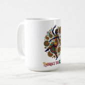 Umarmt den Roots Dance Kaffeetasse (Vorderseite Links)