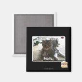 Umarmt. Er mag. Magnet (Vorderseite/Rückseite)