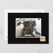 Umarmt. Er mag. Postkarte (Vorne/Hinten)