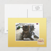 Umarmt. Er mag. Postkarte (Vorne/Hinten)