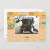 Umarmt. Er mag. Postkarte (Vorne/Hinten)