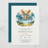 Umarmung aus dem Paradiesgedicht zur Erinnerung an Einladung (Vorne/Hinten)