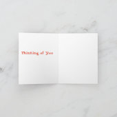 Umarmung/Denken Karte (Innenseite)