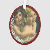 Umarmung der Cherubs Ornament (Vorderseite)