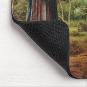 Umarmung der Rose Mousepad (Ecke)