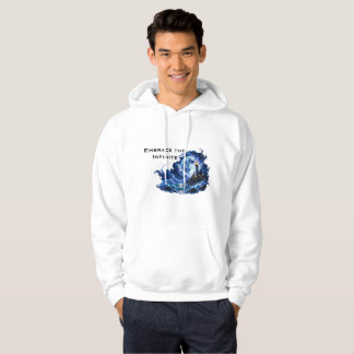 Umarmung der unendlichen kosmischen Träume Hoodie