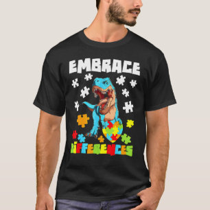 Umarmung der Unterschiede Autistisches Puzzle Auti T-Shirt