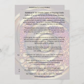 UMARMUNG: ein Oracle-Spiel der Spielkarten Einladung (Vorne/Hinten)