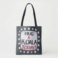 Umarmung einer Koala Heute Tote Tasche