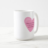 Umarmung einer Mutter Kaffeetasse (VorderseiteRechts)