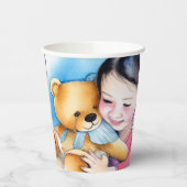 Umarmung eines Bären Pappbecher (Links)