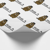 Umarmung eines Erdhakens Geschenkpapier (Ecke)