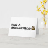 Umarmung eines Erdhakens Karte (Gelbe Blume)