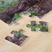 Umarmung eines Naturschutzpuzzles Puzzle (Seite)