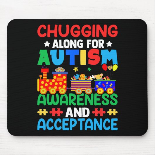 Umarmung für Autismus Mousepad (Vorne)