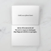 Umarmung für Gran Karte (Innenseite)