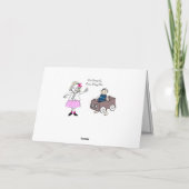 Umarmung für Großad Karte (Rückseite)