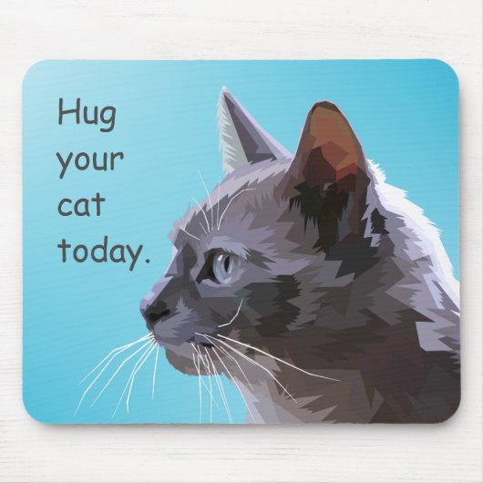 Umarmung heute mousepad (Vorne)