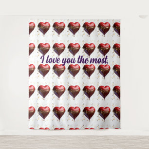 "Umarmung in einem Deckblatt - perfektes Valenting Wandteppich