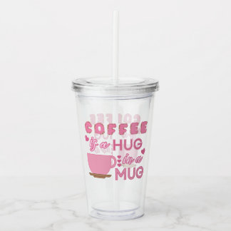 Umarmung in einer Tasse