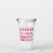 Umarmung in einer Tasse (Rückseite)