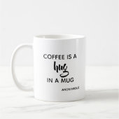 Umarmung in einer Tasse (Links)