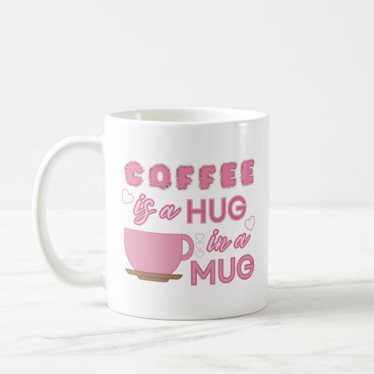Umarmung in einer Tasse (Links)
