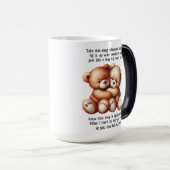 Umarmung in einer Tasse - ein Freund (VorderseiteRechts)