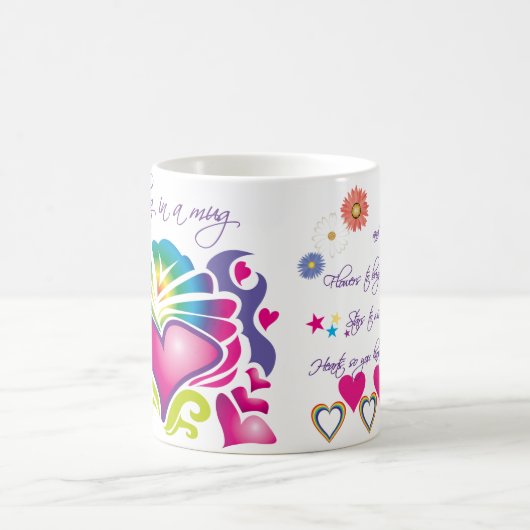 Umarmung in einer Tasse Tasse (Mittel)