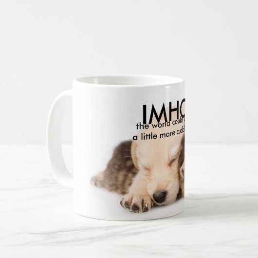 Umarmung Kaffeetasse (Vorderseite Links)