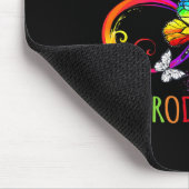 Umarmung Neurodiversitäts-Regenbogen-Unendlichkeit Mousepad (Ecke)