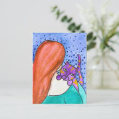 Umarmung Postkarte (Stehend Vorderseite)