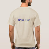 Umarmung Sameach - glücklicher jüdischer T-Shirt (Rückseite)