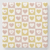 Umarmung Steinuntersetzer (Vorderseite)