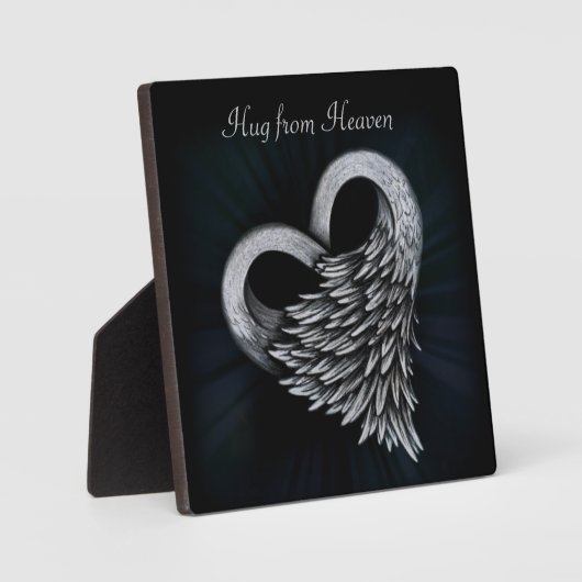 Umarmung von der Heaven Plaque Fotoplatte (Vorderseite)