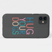 Umarmung von Hunden Case-Mate iPhone Hülle (Rückseite (Horizontal))