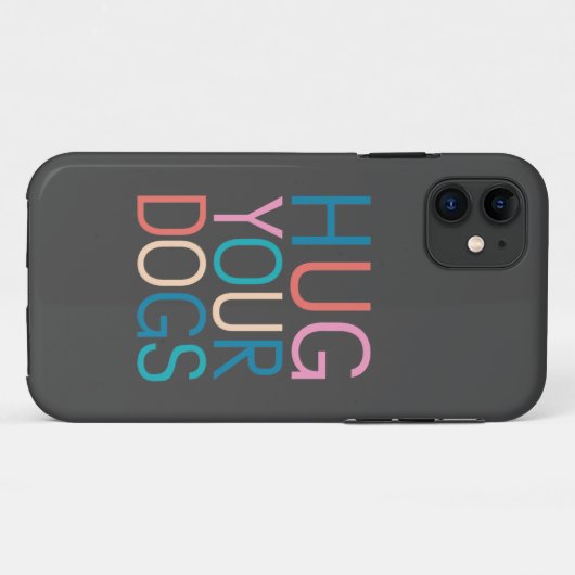 Umarmung von Hunden Case-Mate iPhone Hülle (Rückseite (Horizontal))