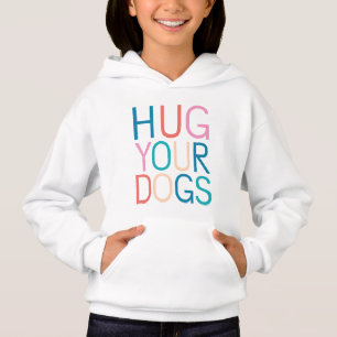 Umarmung von Hunden Hoodie