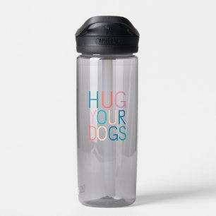 Umarmung von Hunden Trinkflasche