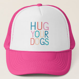 Umarmung von Hunden Truckerkappe