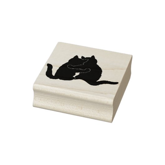 Umarmung von Kätzchen Gummistempel (Stempel)