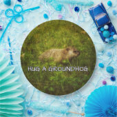 Umarmung von Tellern Pappteller (Party)