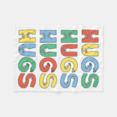 UMARMUNGEN (Farbe) Fleecedecke (Vorderseite (Horizontal))