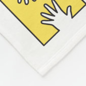 UMARMUNGEN (Farbe) Fleecedecke (Ecke)