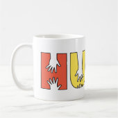 UMARMUNGEN (Farbe) Kaffeetasse (Links)