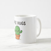 Umarmungen gratis Tasse (VorderseiteRechts)