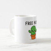 Umarmungen gratis Tasse (Vorderseite Links)