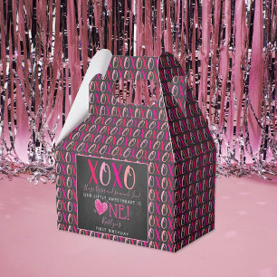 Umarmungen & Küsse (XOXO) Valentinstag 1. Geburtst Geschenkschachtel