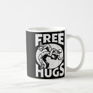 Umarmungen Lustiger Wrestling-Humor Wrestler Ringe Kaffeetasse